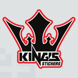 Kings racing stickers